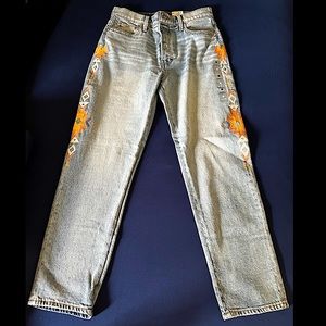 NEW Lucky Brand High Rise Mom Jeans Size 4/27